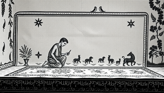 The Ancient Art of Ajrakh Printing