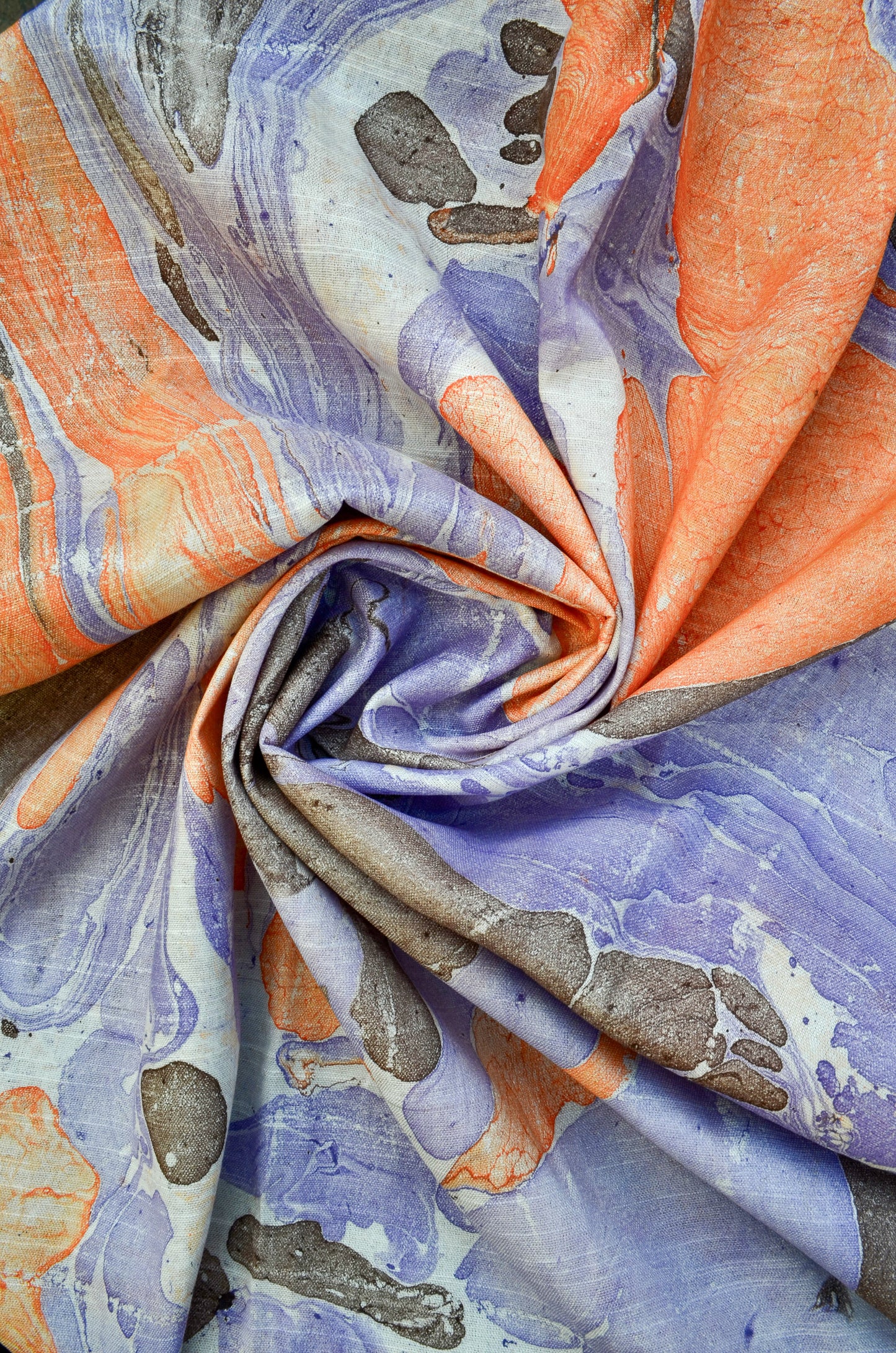 Beautiful marble printed cotton silk dupatta in vibrant colors, perfect for adding elegance to any outfit