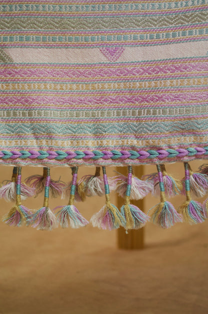 Kutchhi Traditional Shawl – Handwoven in Pure Merino Wool & Silk 01