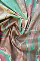 Blush Cove - Handspun & Handwoven Cotton Marble Printed Dupatta