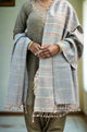 Kutchhi Traditional Shawl – Handwoven in Pure Merino Wool & Silk 02