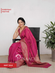 Pinaachi Pink Litchi Silk Saree